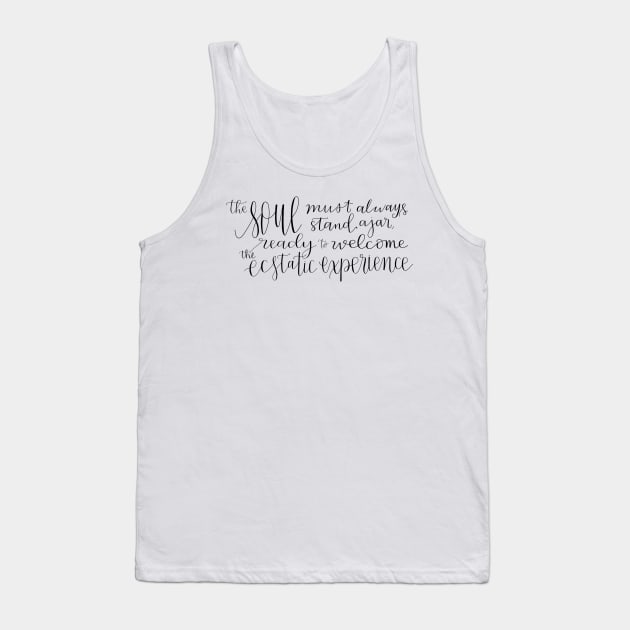 emily dickinson Tank Top by actualrapunzel